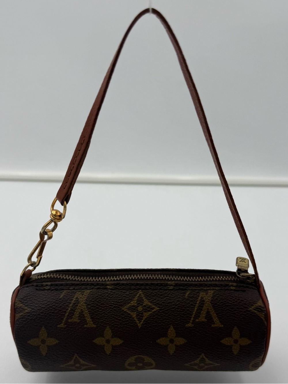 LOUIS VUITTON 1854 PARIS • Vintage MINI Nano PAPILLON 15 Bag w/ Treated Leather - Picture 6 of 15